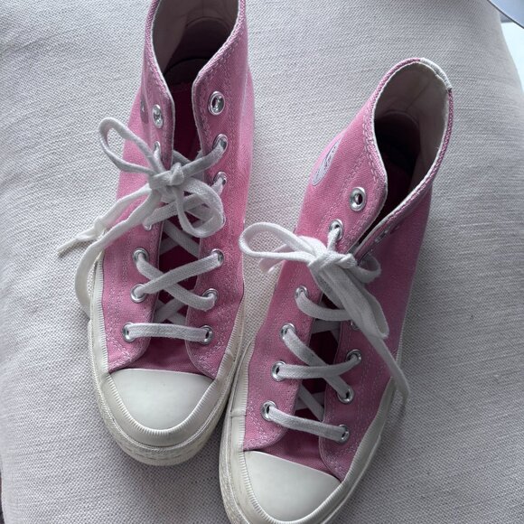 Comme des garçons x Converse Chuck 70 Heart High Top - M sz 6 - Picture 2 of 12